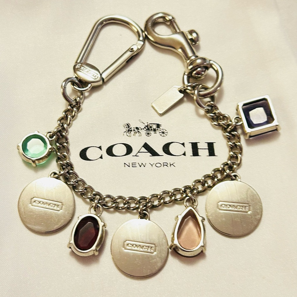 💰SOLD💰VERY RARE Coach 1941 Swag Bag Charm/ Keychain/ Bracelet - Picture 6 of 13